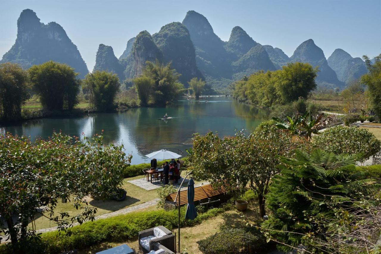 Отель Yangshuo Mountain Retreat Экстерьер фото