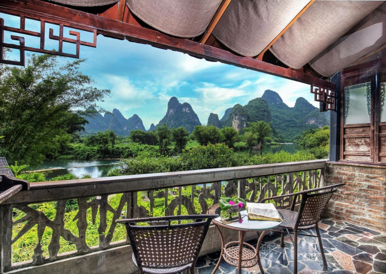 Отель Yangshuo Mountain Retreat Экстерьер фото