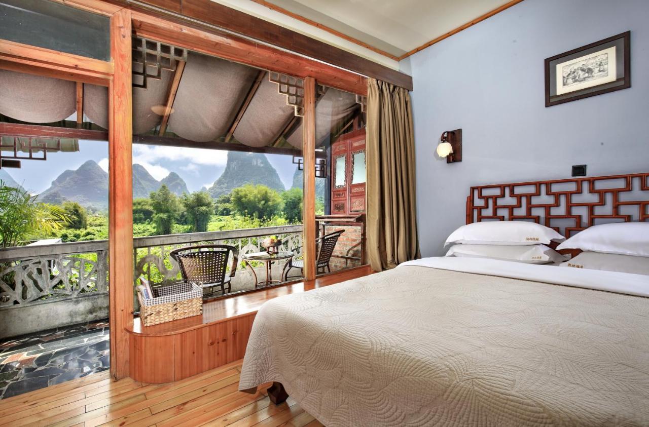 Отель Yangshuo Mountain Retreat Экстерьер фото