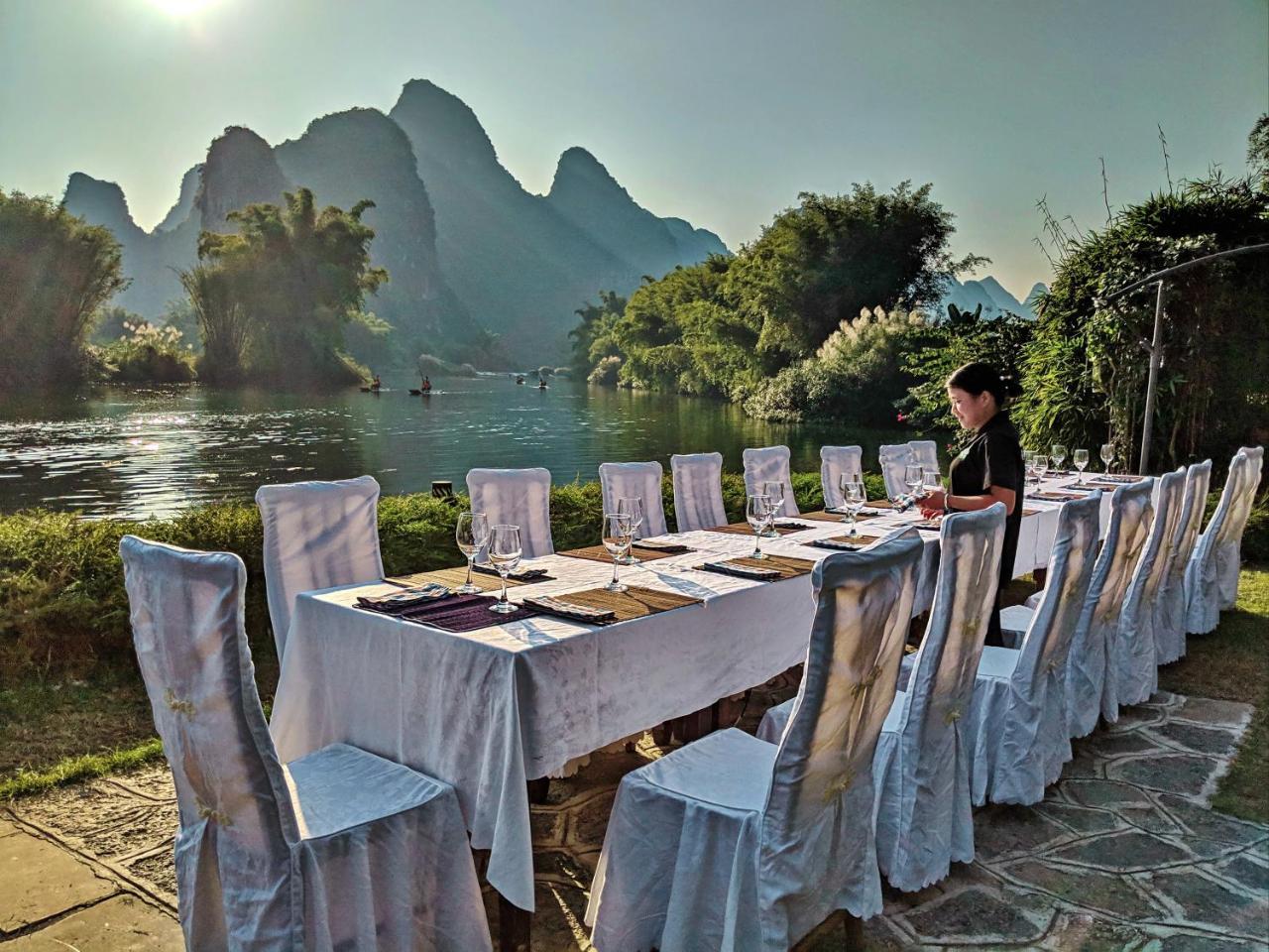 Отель Yangshuo Mountain Retreat Экстерьер фото