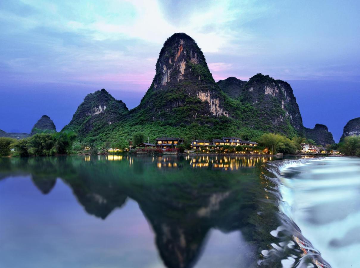 Отель Yangshuo Mountain Retreat Экстерьер фото