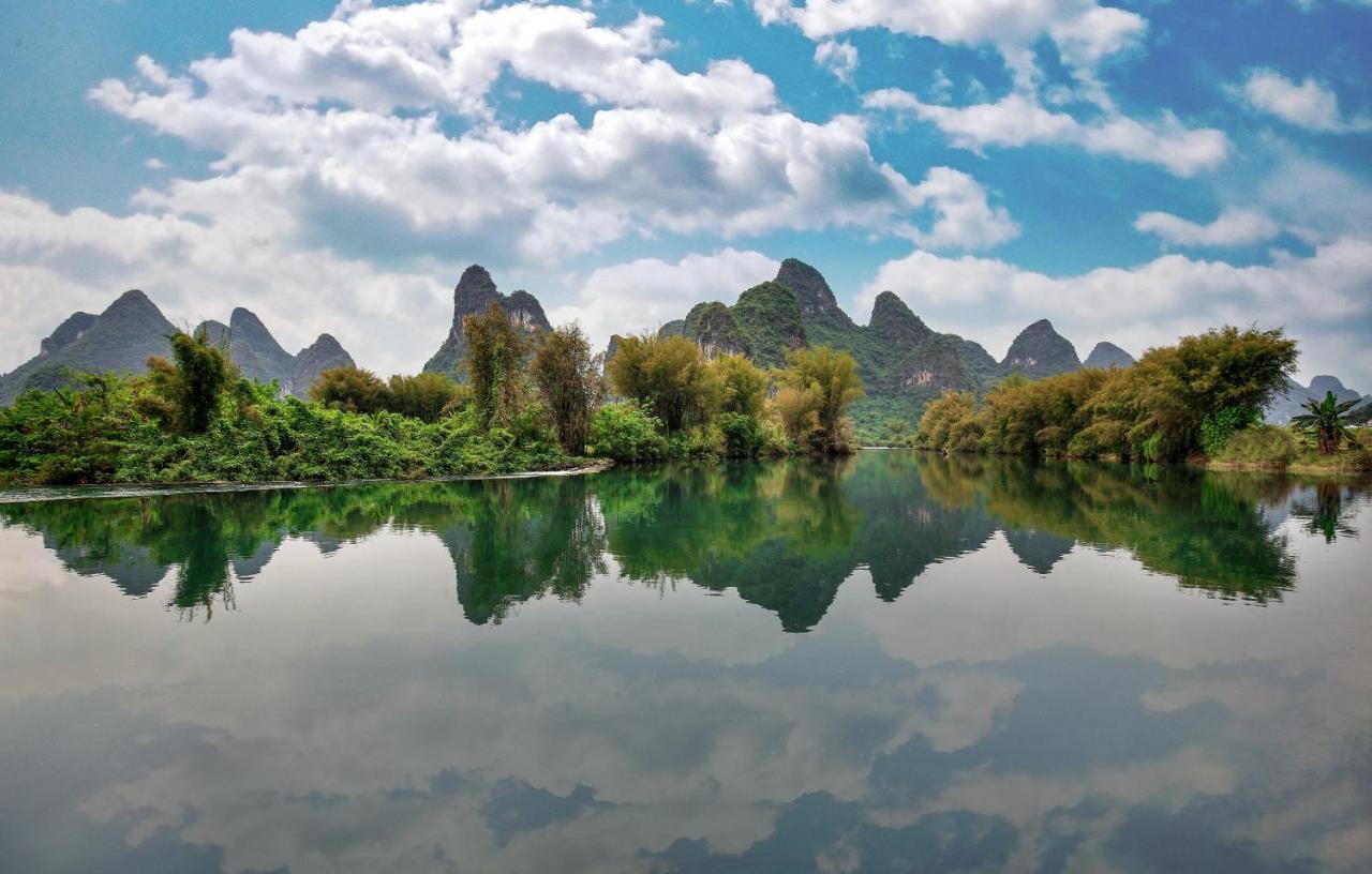 Отель Yangshuo Mountain Retreat Экстерьер фото