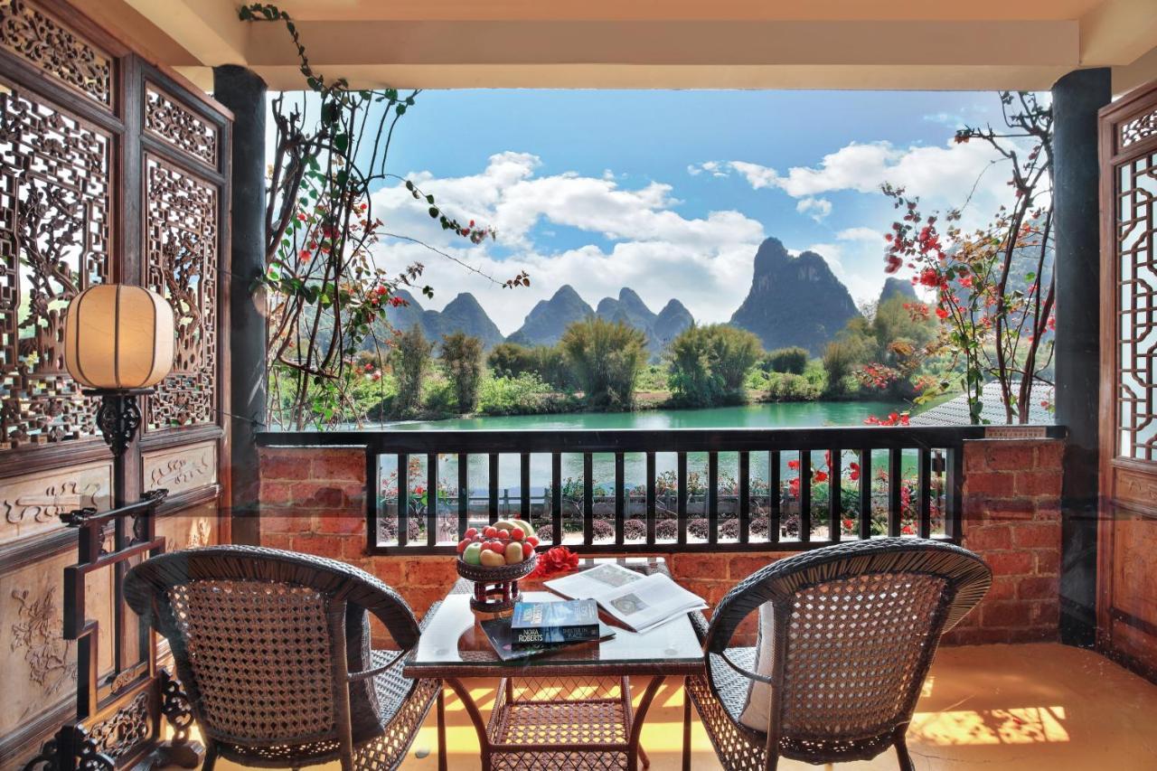 Отель Yangshuo Mountain Retreat Экстерьер фото