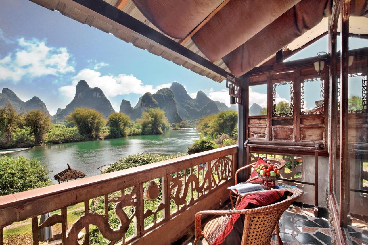 Отель Yangshuo Mountain Retreat Экстерьер фото