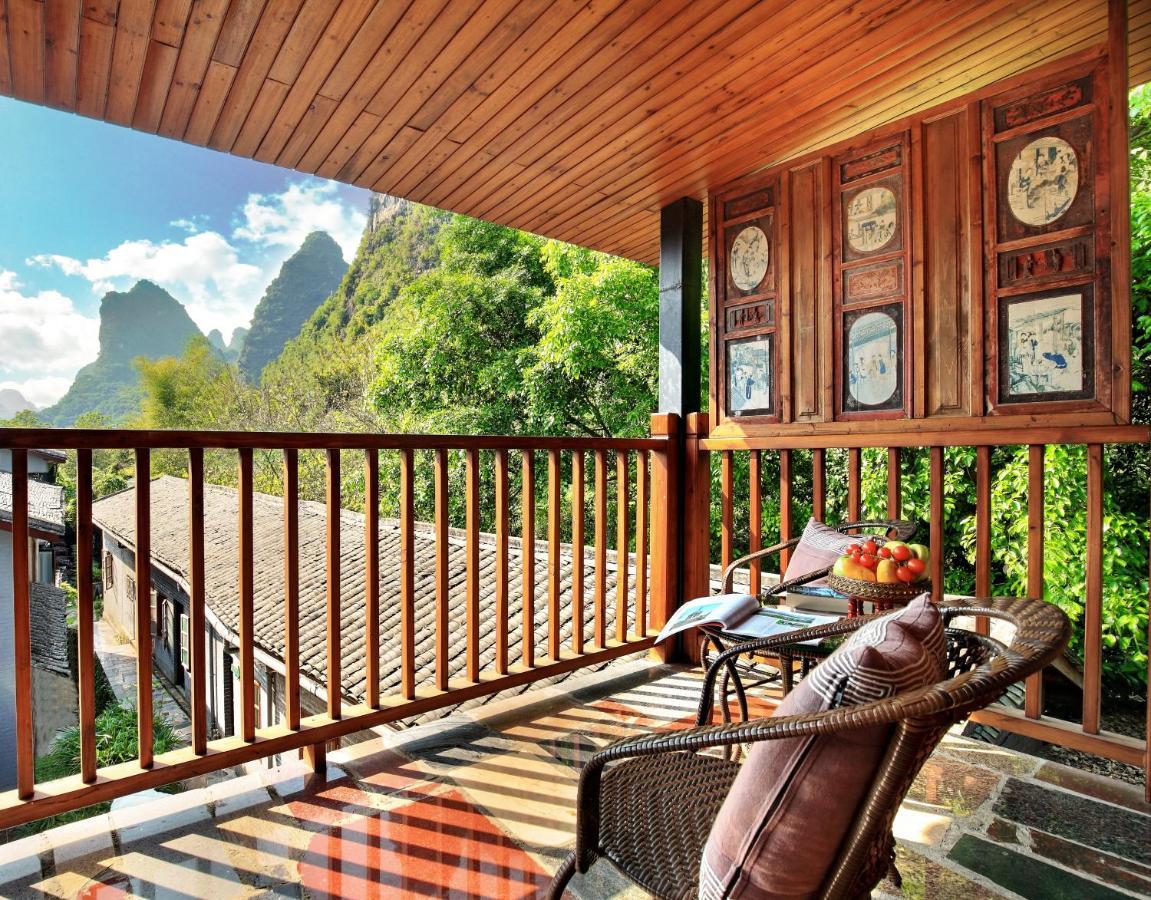 Отель Yangshuo Mountain Retreat Экстерьер фото