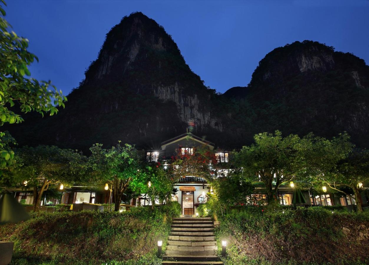 Отель Yangshuo Mountain Retreat Экстерьер фото